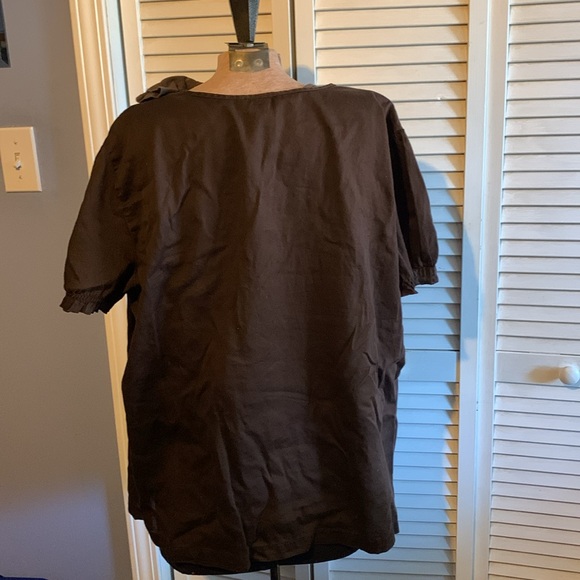 Apt 9 Woman. Brown Top - Picture 2 of 5